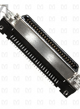 5555149-3【CONN RCPT 50POS R/A SOLDER】