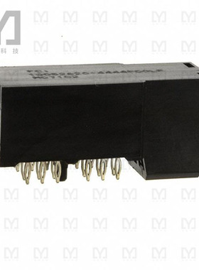 10052620-4444P00LF【CONN RCPT BLADE PWR 4POS EDGE MT】