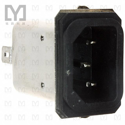 6609005-8【PWR ENT RCPT IEC320-C14 PANEL QC】