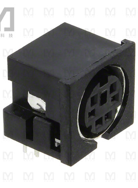 MD-60S【CONN RCPT FMALE MINI DIN 6P SLDR】