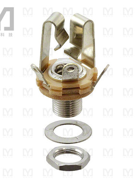 12BPKG【CONN JACK STEREO 6.35MM PNL MNT】