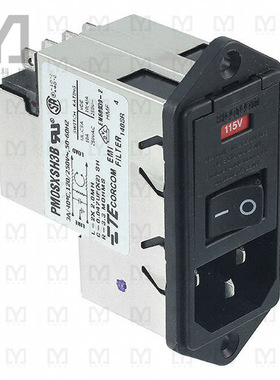 4-6609940-8【PWR ENT MOD RCPT IEC320-C14 PNL】