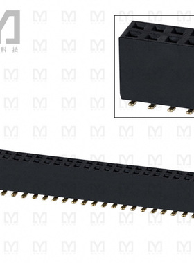 NPPC252KFMS-RC【CONN HDR 50POS 0.1 GOLD SMD】