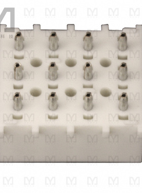 350829-4【CONN HDR 12POS 0.25 GOLD PCB】