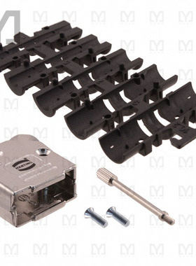 09670090333【CONN BACKSHELL 9POS 45DEG】