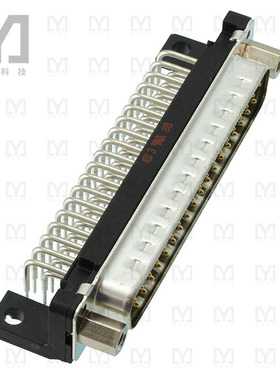 09664227803【CONN D-SUB PLUG 37POS R/A SOLDER】