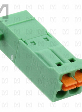 1844109【TERM BLOCK PLUG 2POS STR 3.5MM】
