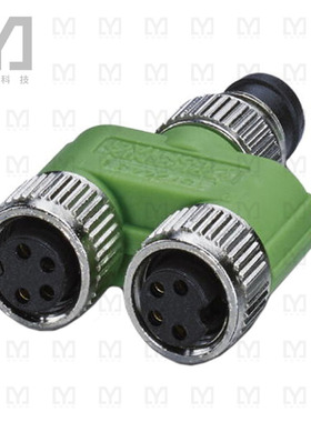 1572443【CONN Y-ADAPTER 4P-4P/4P M-F/F】
