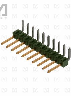 1-826631-0【CONN HEADER R/A 10POS 2.54MM】