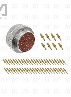 ALM06FD25-4P【CONN PLUG MALE 56POS GOLD CRIMP】