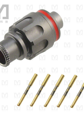 FGS.0M.305.XLMT【CONN PLUG FMALE 5POS GOLD CRIMP】