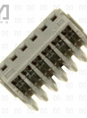 353293-6【CONN RCPT 6POS IDC 26-28AWG TIN】