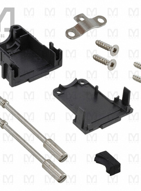 165X03319A【CONN BACKSHELL 15POS 180DEG BLK】