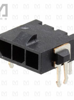 2-1445097-3【CONN HEADER R/A 3POS 3MM】