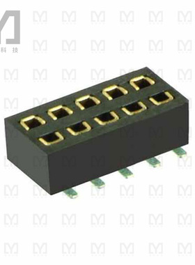 M50-3150542R【CONN RCPT 10POS 0.05 GOLD SMD】