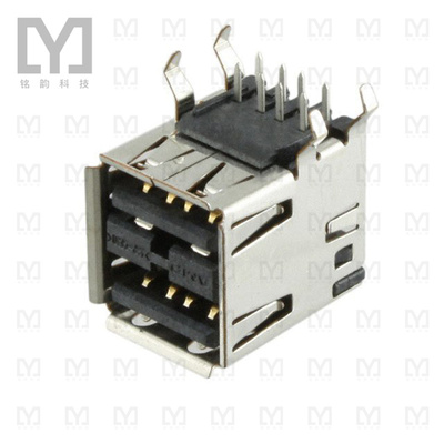 5787617-4【CONN RCPT USB2.0 TYPEA STACK R/A】