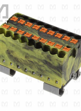 3274164【DISTRIBUTION BLOCK BLACK/YELLOW】