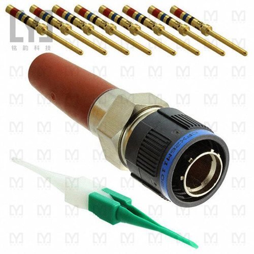 CFX26M1108PZN【CONN PLUG MALE 8POS GOLD CRIMP】
