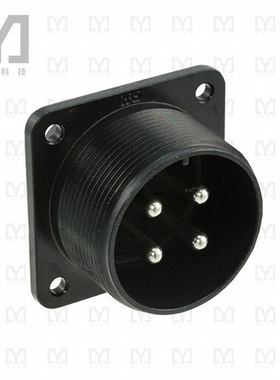 H/MS3102A22-22P-D-T(73)【CONN RCPT MALE 4POS SOLDER CUP】