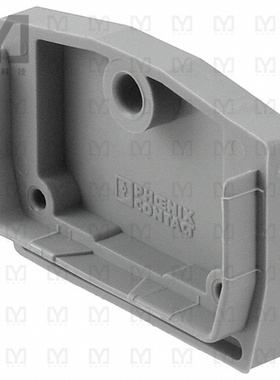 3024180【CONN TERM BLK END PLATE GRAY】