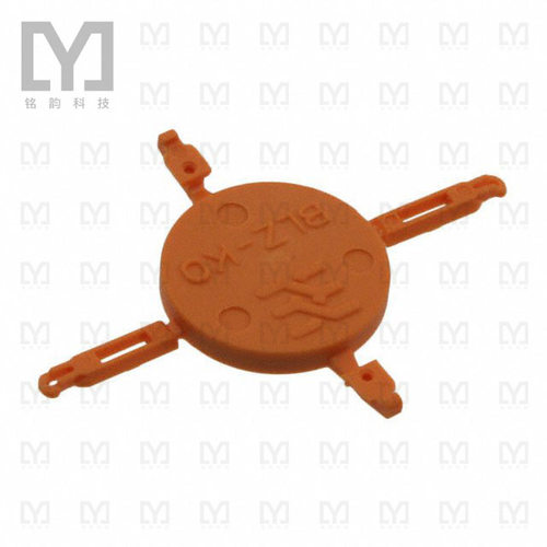 1573010000【CONN TERM BLK KEYING STAR ORANGE】