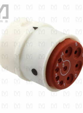 SJS860900【CONN RCPT HSNG MALE 9POS INLINE】