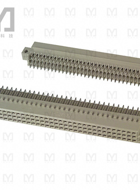 650870-4【CONN DIN RCPT 96POS PCB RA GOLD】