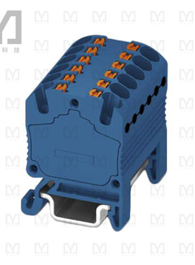 3002922【DISTRIBUTION BLOCK BLUE】