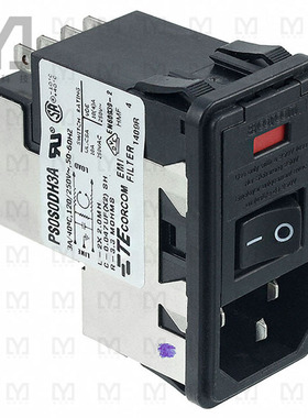 5-6609951-6【PWR ENT MOD RCPT IEC320-C14 PNL】