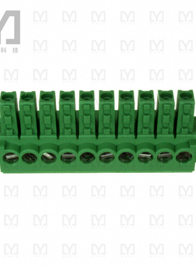 1-284510-0【TERM BLOCK PLUG 10POS STR 3.5MM】