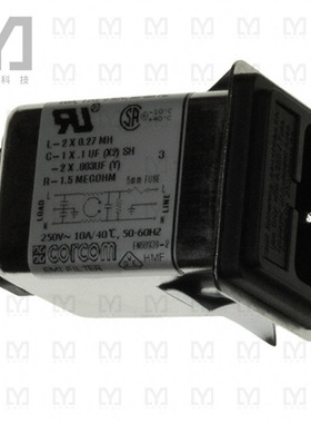 1609117-7【PWR ENT MOD RCPT IEC320-C14 PNL】