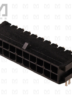 0430452008【CONN HEADER SMD R/A 20POS 3MM】