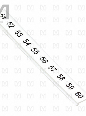 0808671:0051【ZACK STRIP 10-SECTION WHITE】