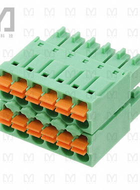 1738843【TERM BLOCK PLUG 12POS STR 3.5MM】
