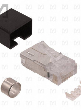 943-SP-370808SM2-A278【CONN MOD PLUG 8P8C SHIELDED】