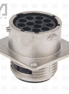 UT001412SH【CONN RCPT HSG FMALE 12POS PNL MT】