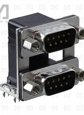 L17H2110131【CONN D-SUB PLUG 9POS R/A SLDR】