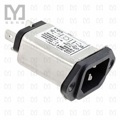 6609985-4【PWR ENT RCPT IEC320-C14 PANEL QC】