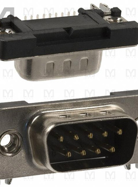 190-009-163R001【CONN DSUB PLUG 9POS SMD R/A SLDR】