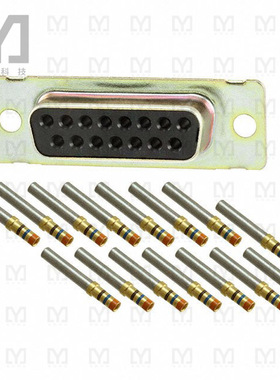 1757820-7【CONN D-SUB RCPT 15POS CRIMP】