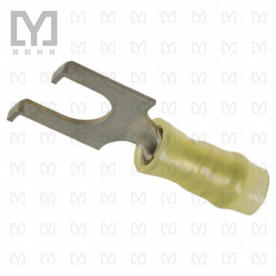 8-51874-1【CONN SPADE TERM 22-26AWG #6 YEL】