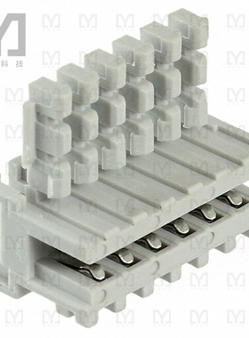 284930-6【CONN RCPT 6POS IDC 22-24AWG TIN】