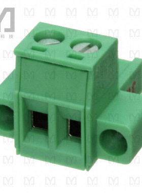 1912074【TERM BLOCK PLUG 2POS STR 5MM】
