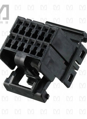 174045-2【CONN PLUG HSNG 12POS DUAL BLACK】