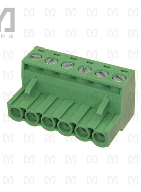 0395305006【TERM BLOCK PLUG 6POS STR 5.08MM】