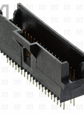 104666-3【CONN HEADER VERT 40POS 1.27MM】