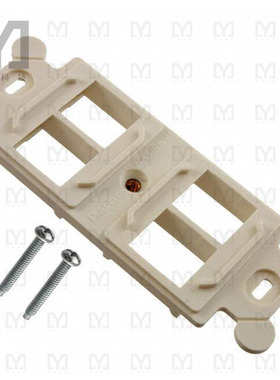 NK4106MFIW【MOD FRAME SNGL GANG 4PORT WHITE】