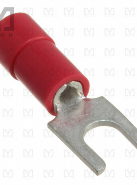 0191310030【CONN SPADE TERM 18-22AWG #6 RED】