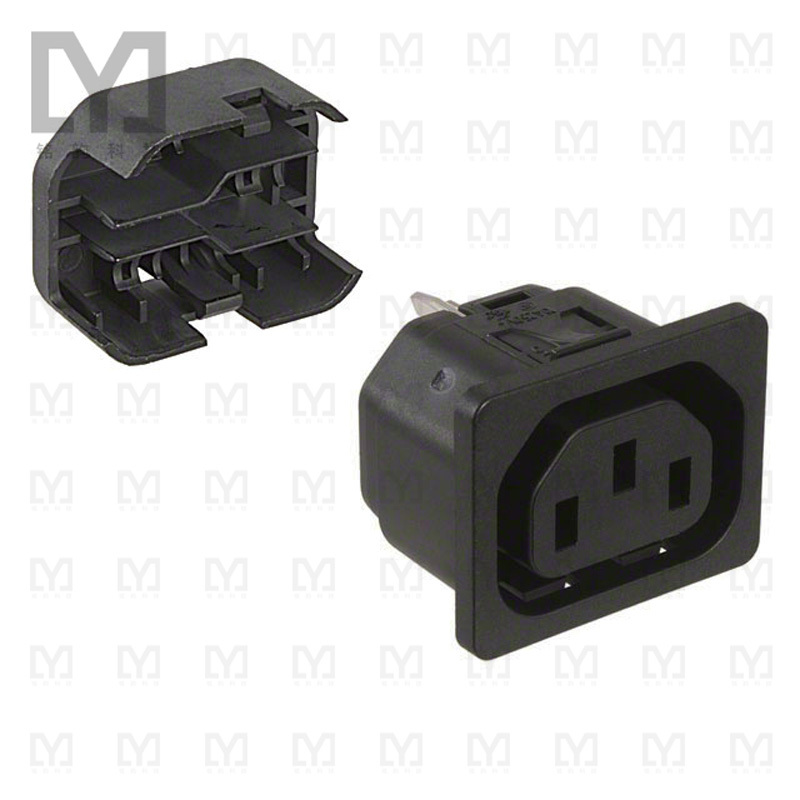 6610.2254.03【PWR ENT RCPT IEC320-2-2F PNL QC】