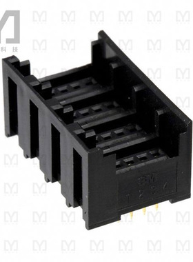 37216-62M3-004PL【CONN RCPT 16POS 0.079 GOLD PCB】